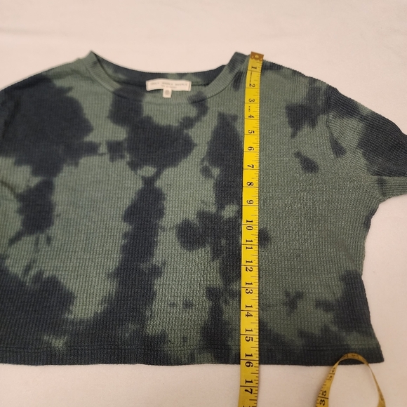 Truly Madly Deeply Camo Tie-dye Oversized Crop Thermal Size XS - Picture 10 of 10